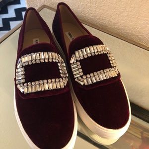 Karl Lagerfeld Velvet Sneakers